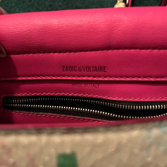 Zadig & Voltaire Kate Moss Colab Snake Skin Bag - Picture 5 of 9